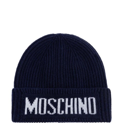 Moschino berretto con risvolto - moschino,