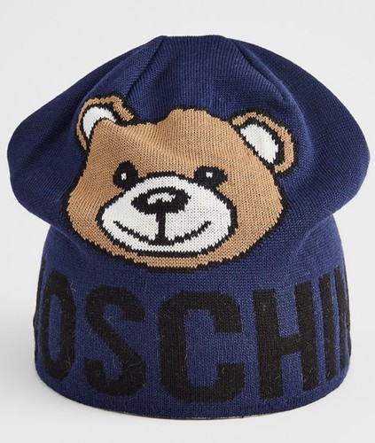 Berretto moschino teddy logo - berretto,